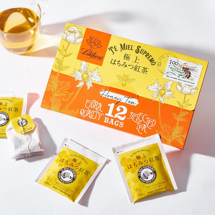 Lakshimi 高级蜂蜜红茶套装（12 袋）