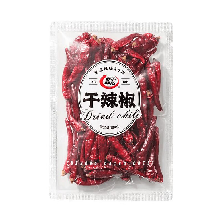 翠宏 干辣椒  100g 100 克