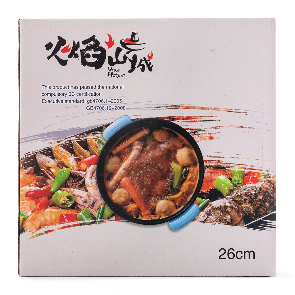 Vegas Hot Pot Multifunction Steam and Cooking Pot 26cm Weee!