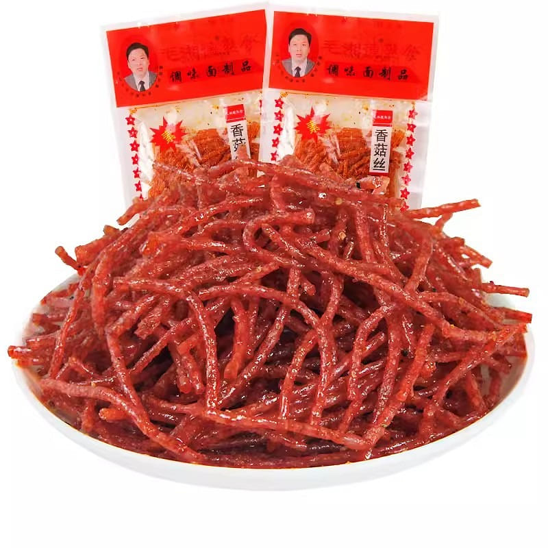 Mao Xiangde Shredded Mushroom Spicy Sticks 20g Shredded Spicy Nostalgic Snacks 20 g