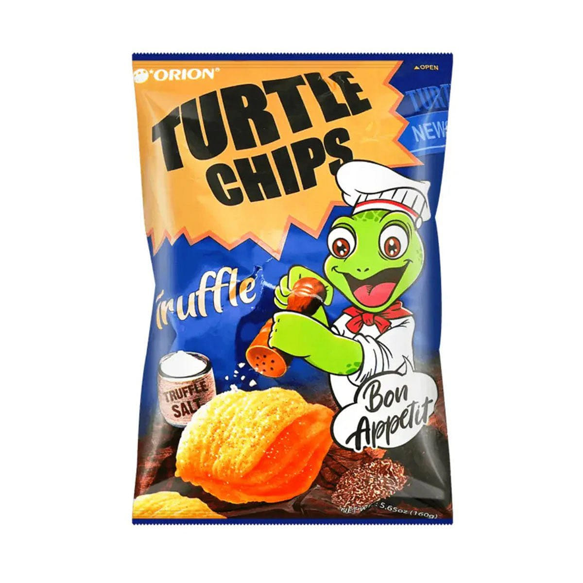 Orion Turtle Chips Truffle Flavor – 160g 1 each