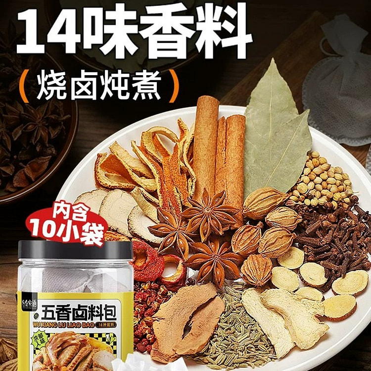 谷食密语五香卤料包150g 150 克