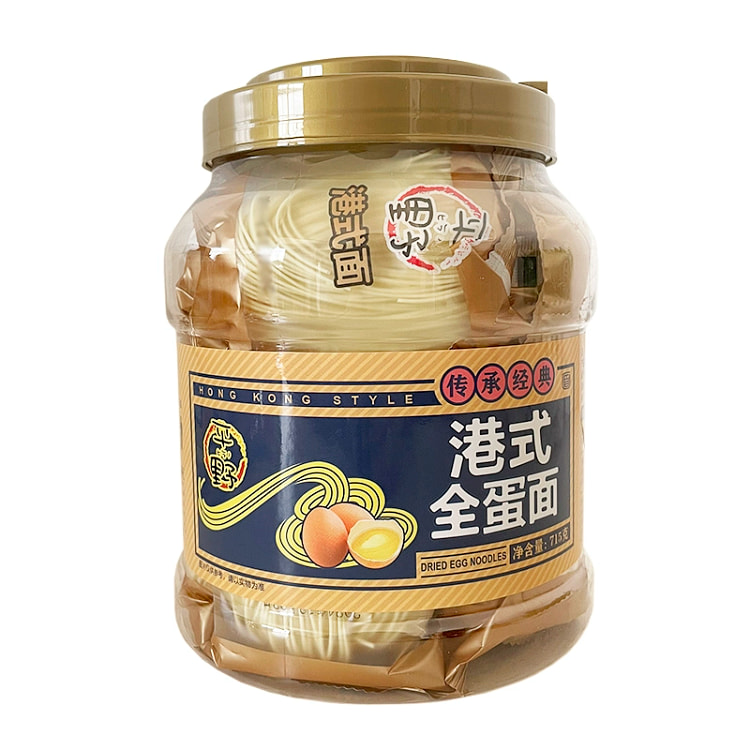 港式全蛋面715g*1桶