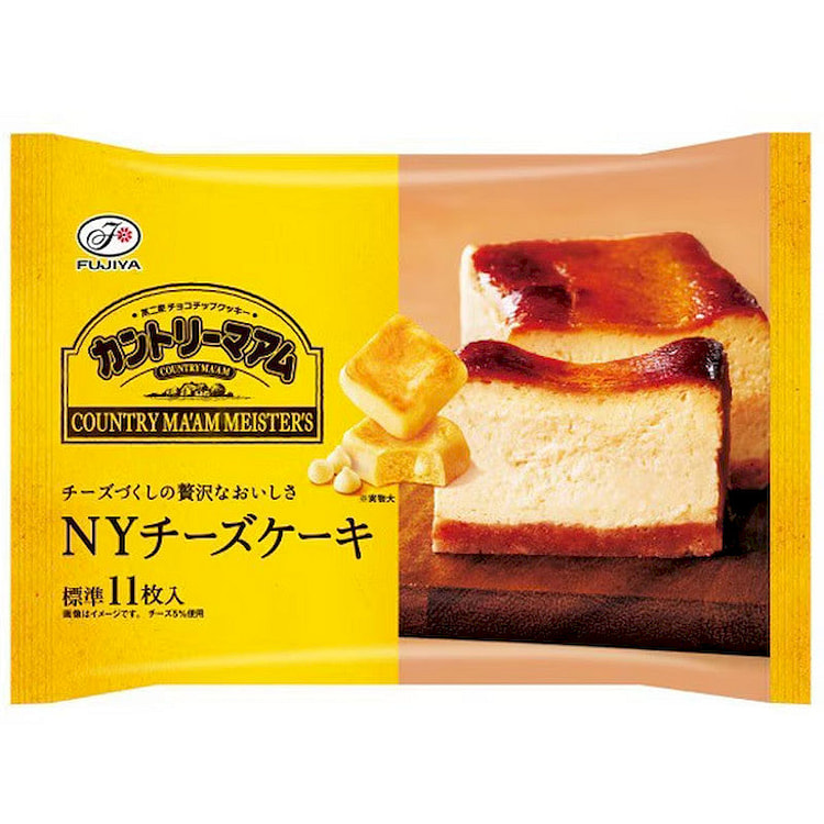 Fujiya Country Maam Meisters, NY Cheesecake 107g 1 each
