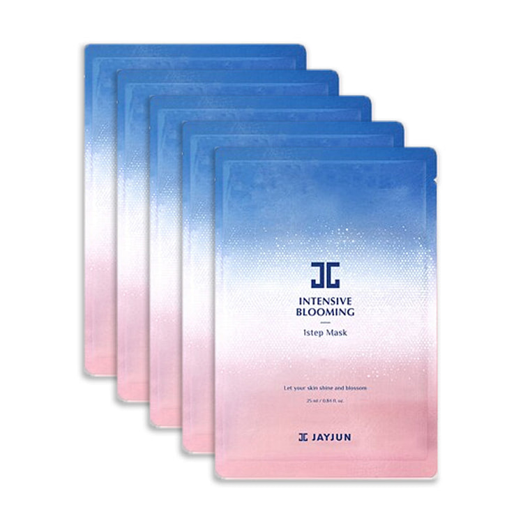 JAYJUN INTENSIVE BLOOMING 1STEP MASK 5piece 1 each