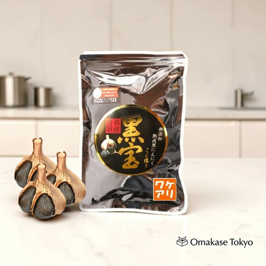 Get Aomori Fermented Black Garlic Kokuhou Loose Type 1.1 lb