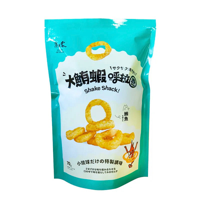 Taiwan Wuguidong6 Shrimp & Tuna Chips Classic Flavor 70 グラム
