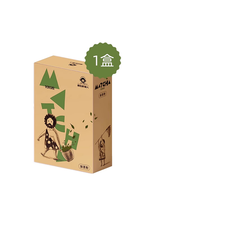 爱吃鲜摩人抹茶粉冲饮30条600g*1盒