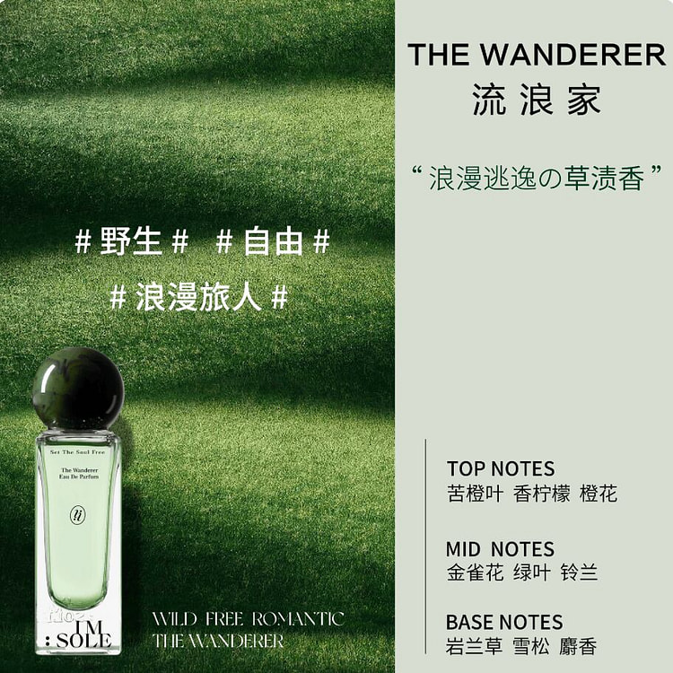 IMSOLE  Perfume The Wanderer 30 ml