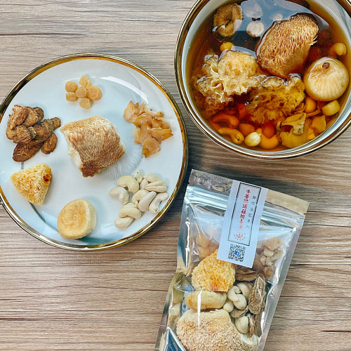四季養生茶館 牛蒡猴頭菇排毒湯