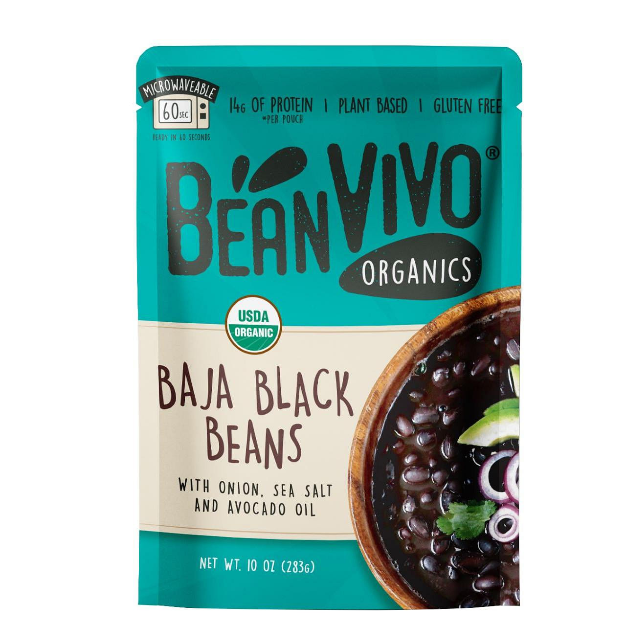 Organic Baja Black Beans 10 온스