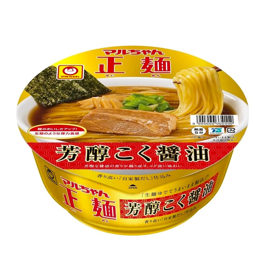Maruchan Noodles Soy Sauce SEIMEN Cup Japan 119g 1 each