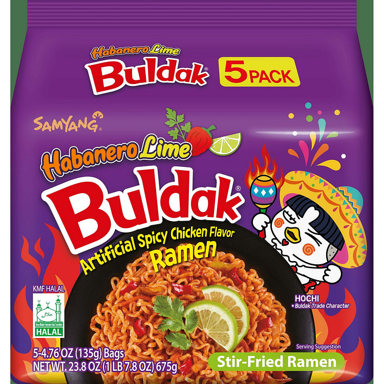 Samyang 哈瓦那青柠鸡辣面 2.16oz