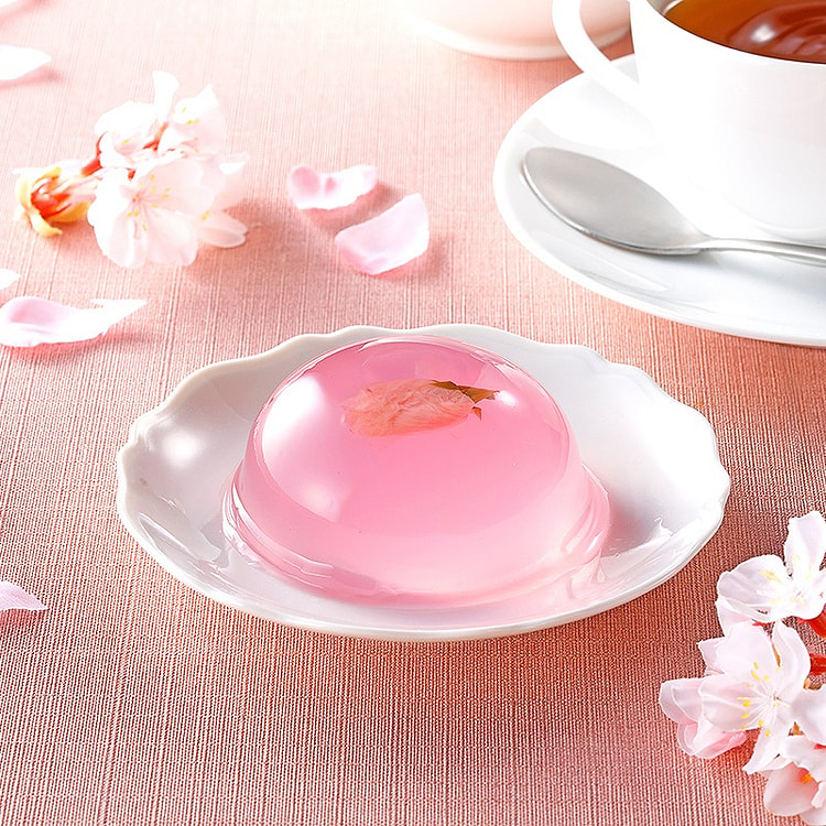 春日限定  日本东京樱花布丁组合 4枚 1 包