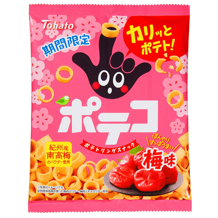 桃哈多POTECO 手指环薯圈（纪州南高梅子味）