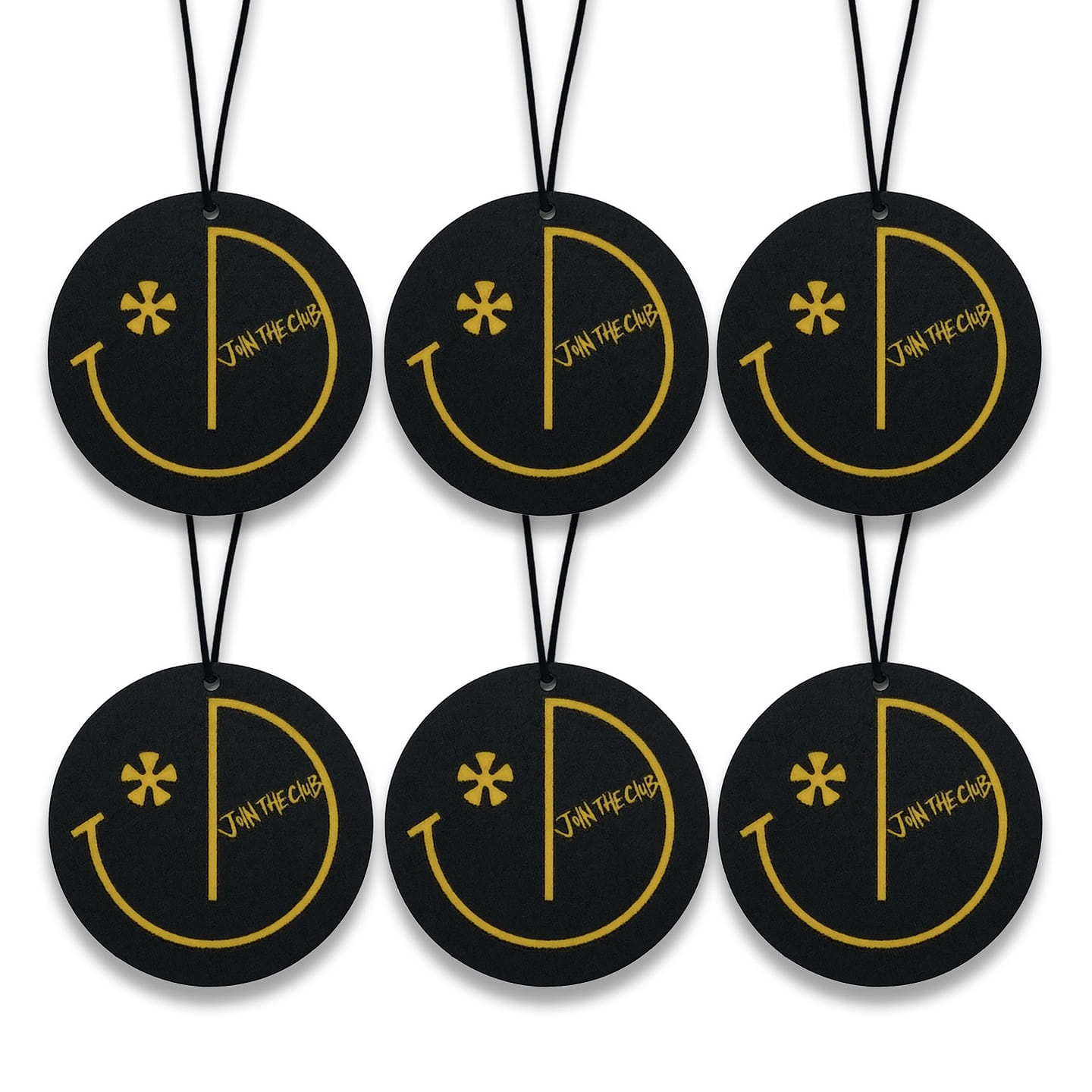 Black Non Toxic Premium Essential Oil Car Air Fresheners – Join The Club Brand 19.99 each