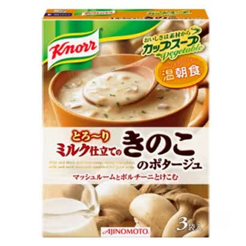 Knorr Ajinomoto Cup Soup Cheese Potage – 3 Cups, Made In Japan