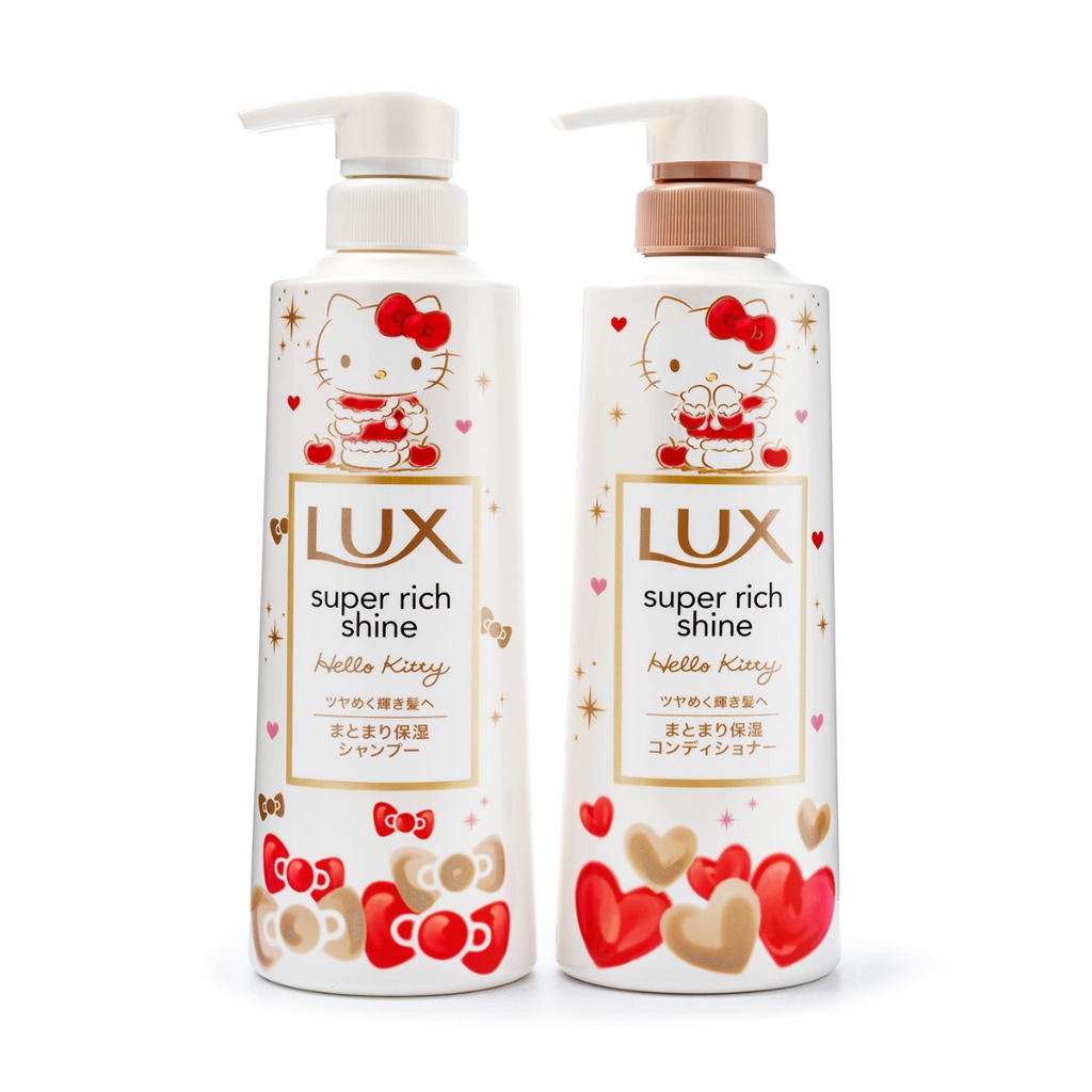 LUX スーパーリッチシャイン ハローキティ ポンプペア りんごの香り