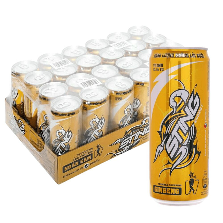 24 LON NƯỚC TĂNG LỰC STING VÀNG