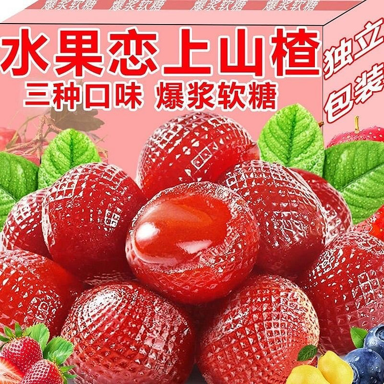 Strawberry sandwich with hawthorn balls, 30 packs