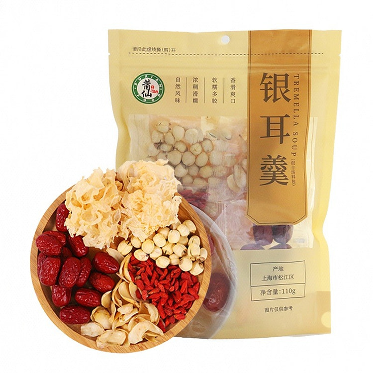 莆仙 银耳羹组合包 110 克