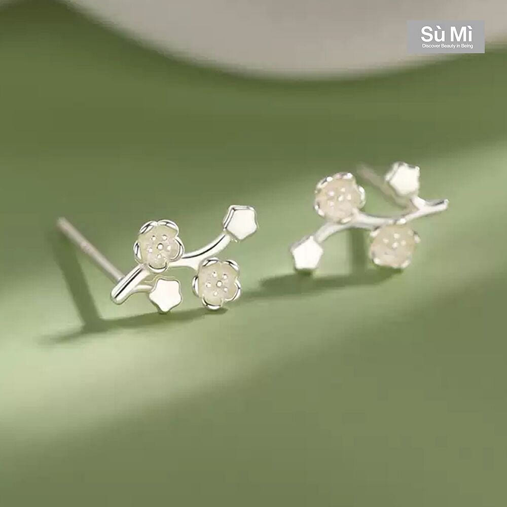 SUMI Peach Blossom Earrings Gift Box Set 1 box