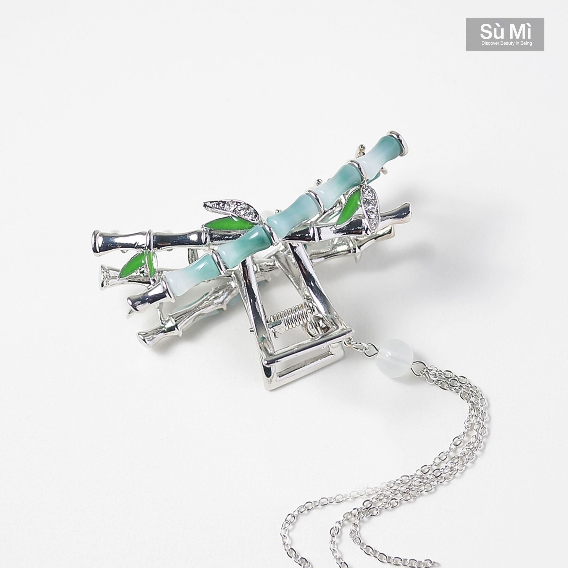 SUMI Jade Bamboo Knot Hair Accessories GiftBoxSet - Weee!