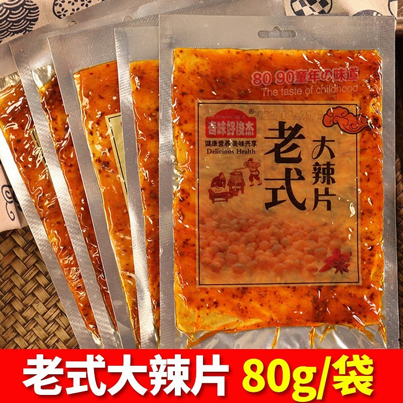 spicy slice spicy strip skin 80g*1 80 g