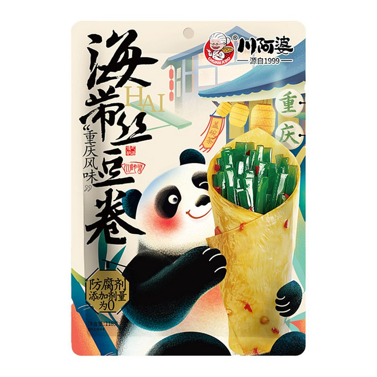 川阿婆海带豆卷236g 236 克