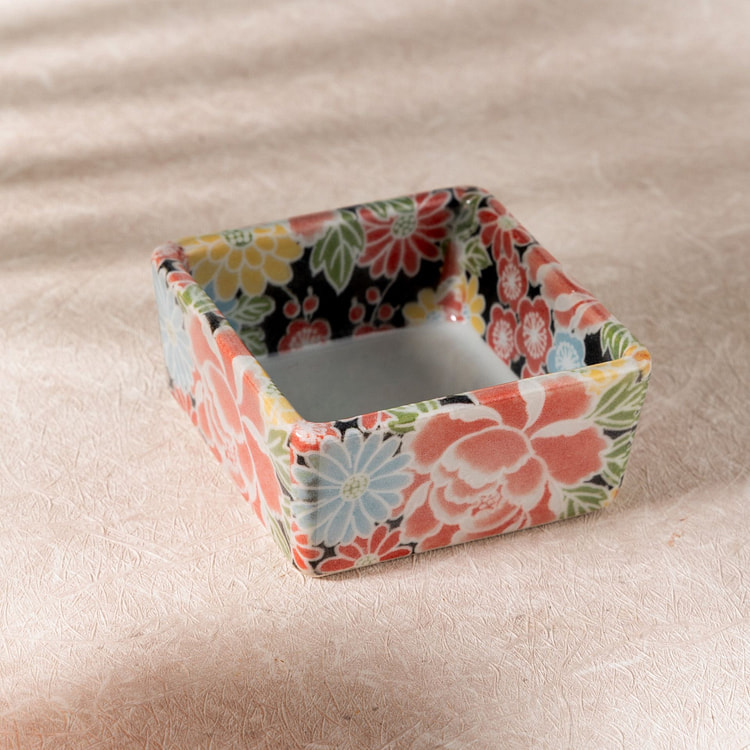 Small Floral Side Dish