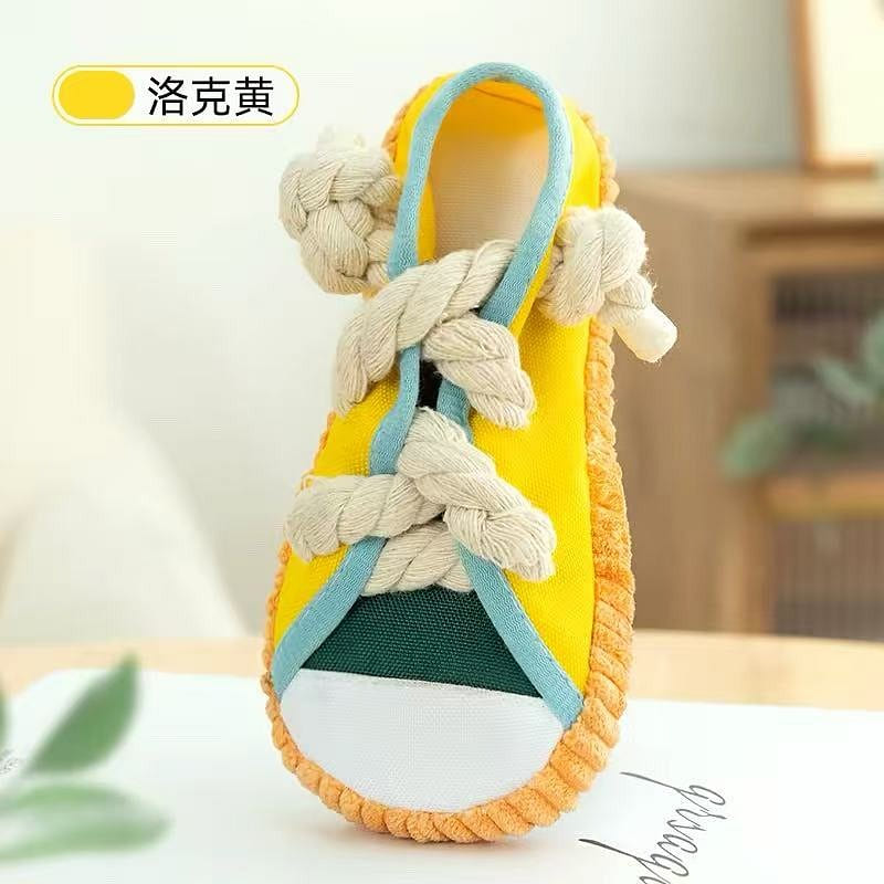 Dog toy sound slippers 1 each