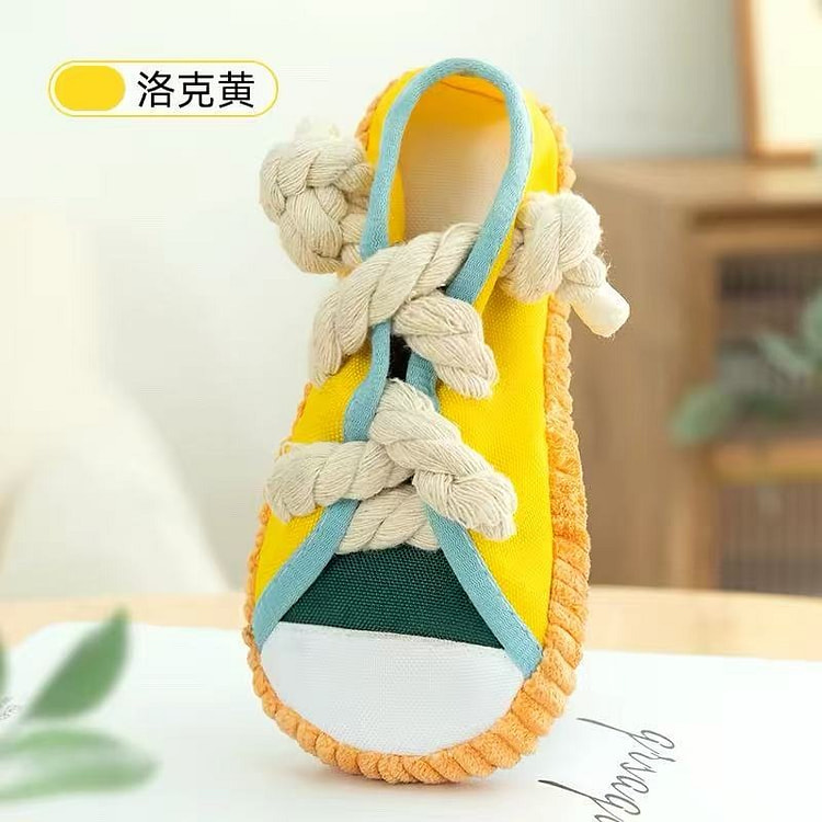 Dog toy sound slippers 1 each