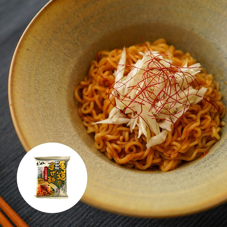Sansho Pepper Mazemen (Mixed Noodles)