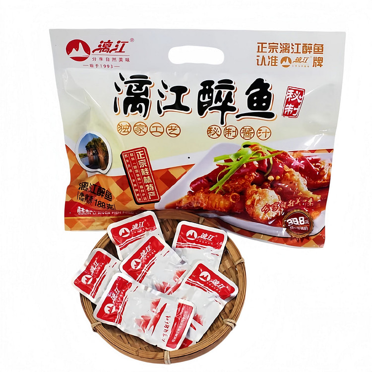 Li River Drunken Fish Spicy Small Dried Fish 168g* 168 g