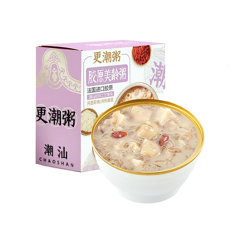 植场达人-胶原美龄粥 法国进口胶原 升级经典美味 香浓顺滑 饱腹营养 (min 4)