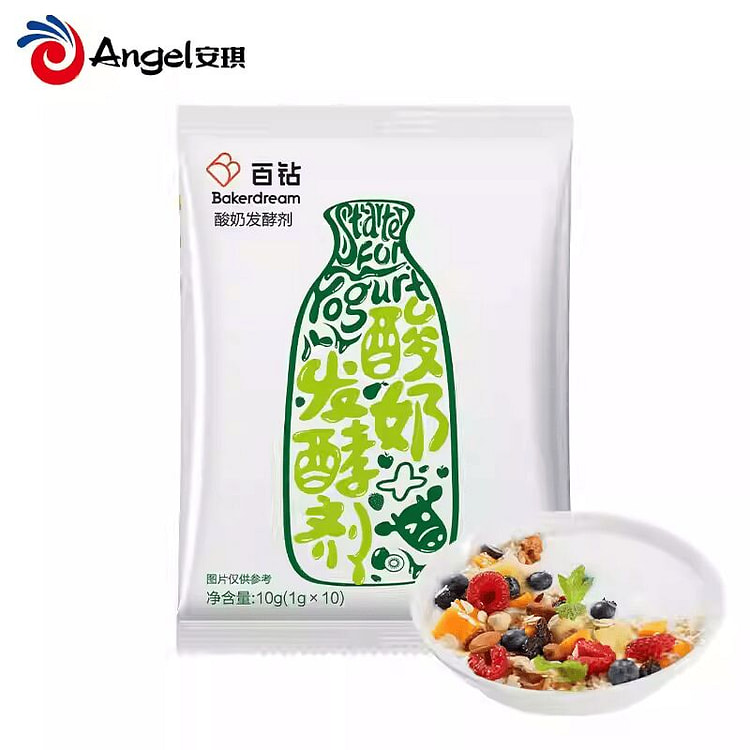 安琪百钻酸奶发酵菌剂10g*1袋 10 克 (min 2)