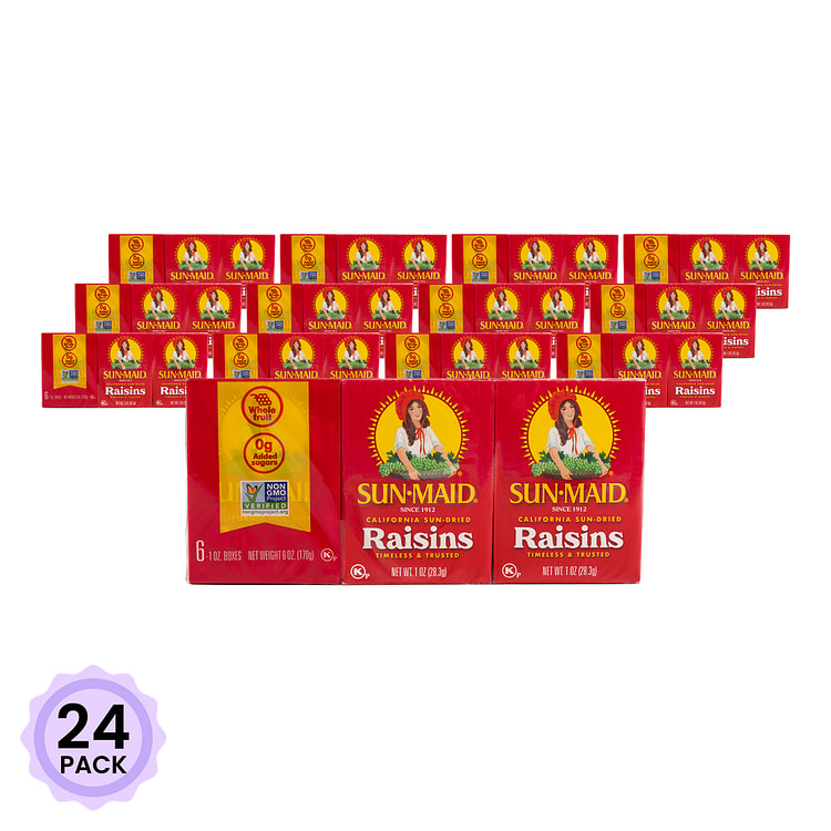 Sun Maid Raisins 6 oz*24 pack