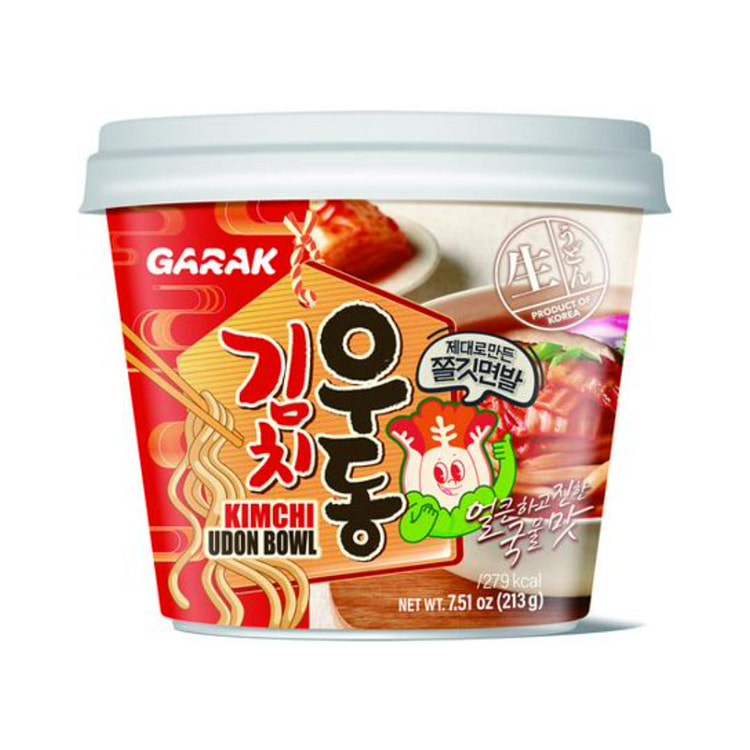 可乐泡菜乌冬面碗 | 乌冬面又厚又有嚼劲 | 即食餐 | 7.58 盎司 |