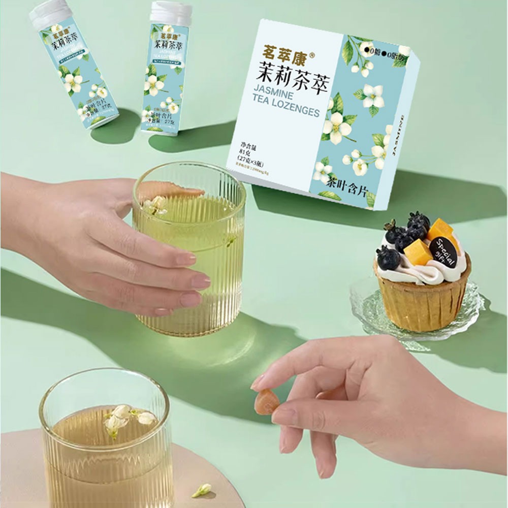 Get Jasmine Tea Fresh Candy Herbal Plant Extract 1 Box 3 Bottles