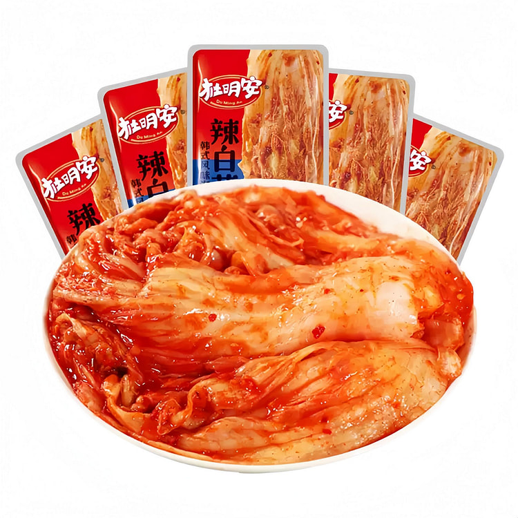 Du Ming'an Spicy Cabbage 15g 5 packs, a ready-to-e 75 g