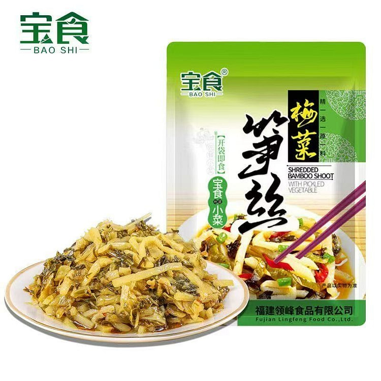 宝食 梅菜笋丝 80g 80 克