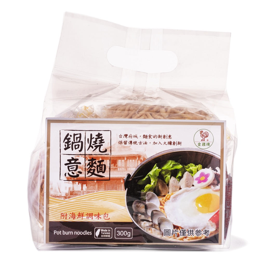 金鸡牌 锅烧意面 附海鲜调味包 5包 300 克