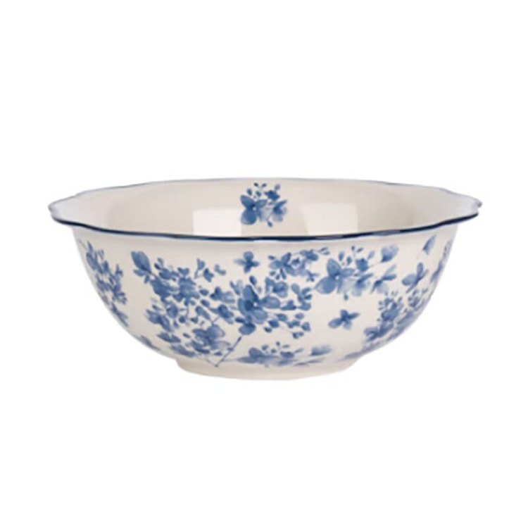顺祥 硕加碗陶瓷碗盘英式轻奢5.8英寸沙拉碗