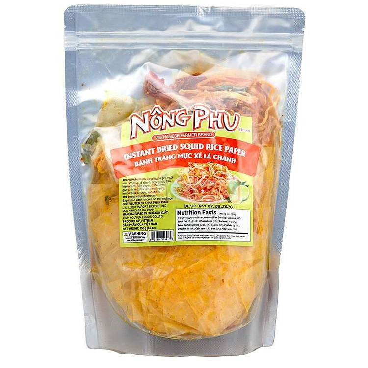 Nong Phu 鱿鱼米纸 - 150克