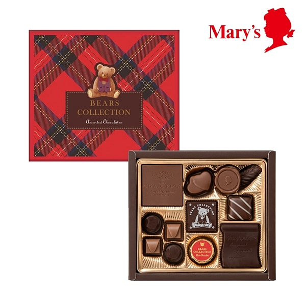 Mary's Classic Bear Valentine Mix Chocolate 26pcs 1 each