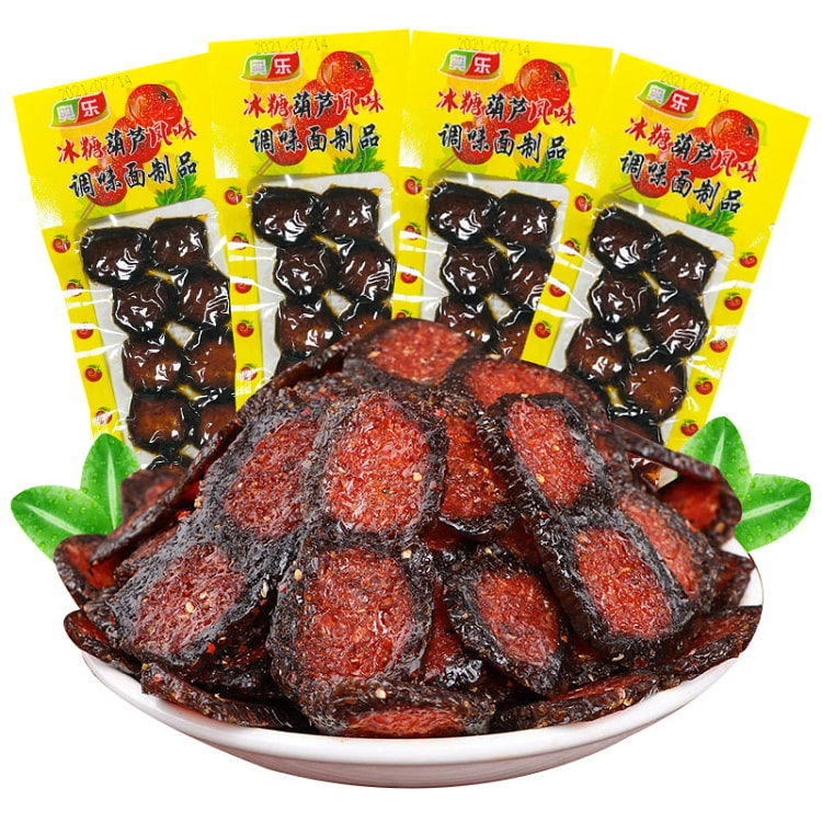 Aole rock candy gourd spicy noodles gluten spicy spicy slices after 8090 no