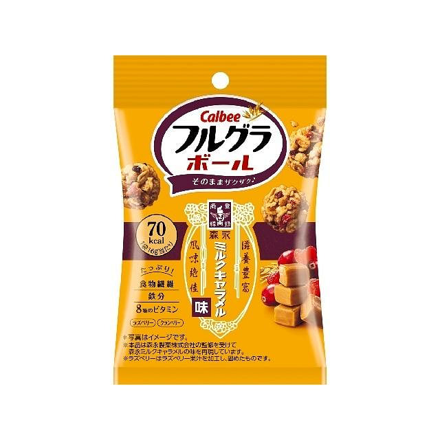 卡乐比 谷物燕麦球牛奶焦糖味16g 1 份