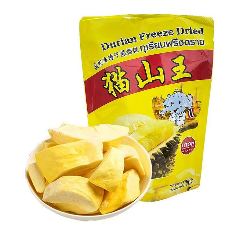 Thailand Musang King Durian Dried 116g 1 pack