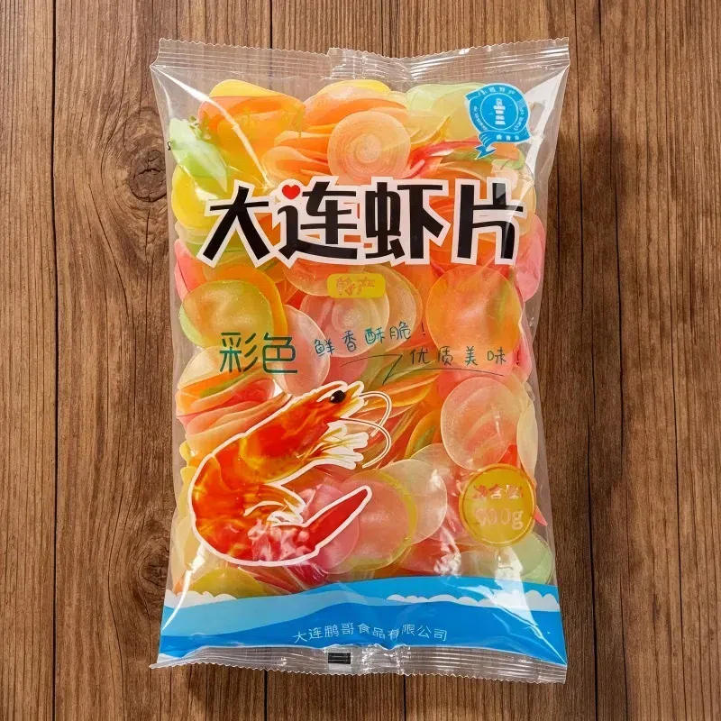 Dalian Fresh Dalian Colored Shrimp Chips 500g 500 g