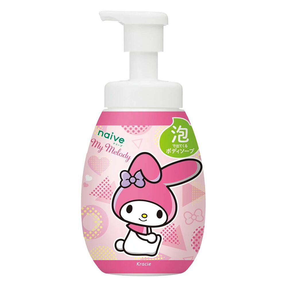 Kracie My Melody Naive Body Wash Peach Soap Scent 600 ml